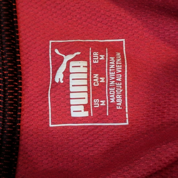 PUMA ARSENAL FC 2017 2018 TRAINING FOOTBALL SHIRT SOCCER JERSEY PUMA Sz M - Picture 3 of 5